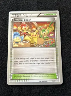 Tropical Beach BW50 Pokemon Card - Ian Whiton - 2013 World Championships - Image 1