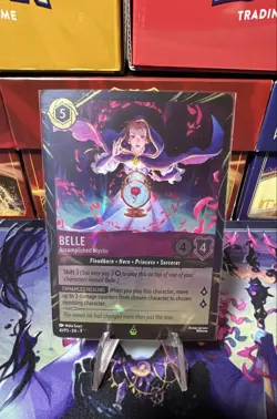 Belle - Accomplished Mystic 41 Disney Lorcana Promo Cards Holo - Image 1