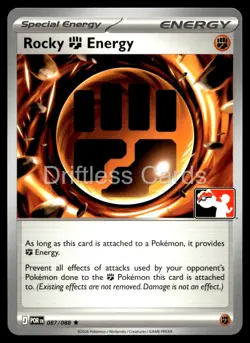 Rocky Fighting Energy 087/088 Rare Prize Pack Series Cards Pokemon NM/M - Image 1