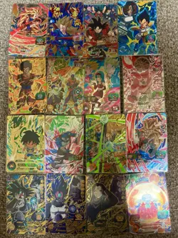 Dragon Ball Heroes CP 16 Cards Lot Campaign Promo Holo Japan Bandai - Image 1