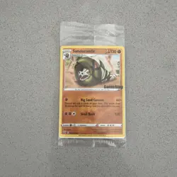 Pokemon Sandaconda 082/163 Gamestop Cosmo Holo Promo Card still in wrapper - Image 1