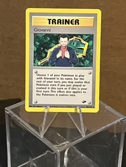 2000 Pokemon Giovanni 104/132 Gym Challenge - Image 1
