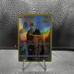 The Pokemon Company Pokemon TCG Hoothoot TG12/TG30 Full Art Holo UR EN 2022 - Image 1
