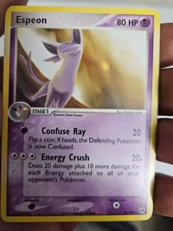 Pokemon Card - Espeon - EX Sandstorm 16/100 Rare - LP - Image 1