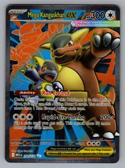 Mega Kangaskhan ex 164/132 Ultra Rare Mega Evolution Pokemon Near Mint - Image 1