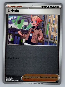 Urbain 214/217 Uncommon Ascended Heroes Pokemon Reverse Holo Near Mint - Image 1