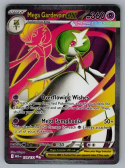 Mega Gardevoir ex 159/132 Ultra Rare Mega Evolution Pokemon Near Mint - Image 1