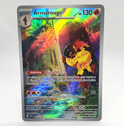 Pokemon Armarouge 203/198 SV01 Scarlet & Violet IR Holo Full Art English - Image 1