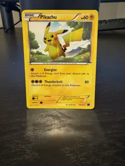 Pikachu 115/114 Black & White Secret Rare Holo 60 HP English 2011 Pokemon - Image 1