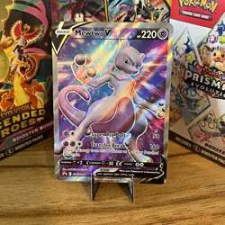 Pokemon Mewtwo V SWSH229 Sword & Shield Promo Holo Eng 220HP Basic - Image 1
