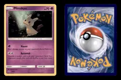 Mimikyu - SM29 Sun & Moon Promo Pokemon Cosmos Holo NM - Image 3