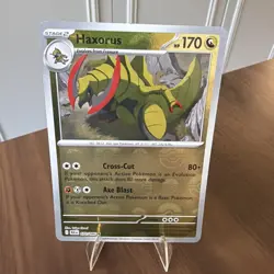 Pokemon TCG Haxorus PokeBall Reverse 070/086 SV: Black Bolt - Image 1