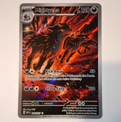 The Pokemon Company Mightyena 243/217 Twilight Masquerade Holo Rare EN 120 HP - Image 1
