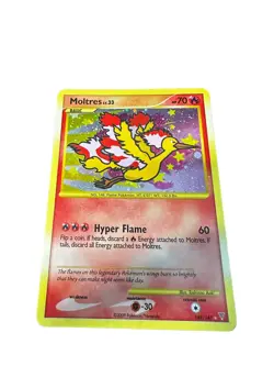 Moltres 149/147 Holo Secret Rare Card Pokemon Supreme Victors - LP+ Legendary - Image 2