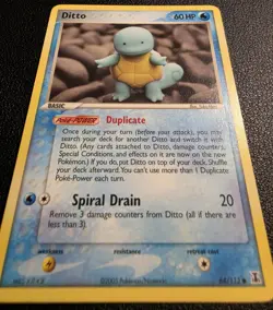 Pokemon TCG Delta Species Ditto (Squirtle) #64 - LP - Image 2