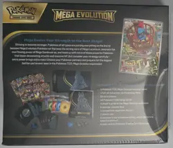 POKEMON TCG MEGA EVOLUTION ETB ELITE TRAINER BOX LUCARIO NEW SEALED - Image 2