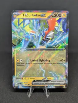 Pokemon TCG - Journey Together - Tapu Koko ex - 51/159 - Image 1