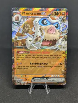 Pokemon TCG - Journey Together - Mamoswine ex - 79/159 - Image 1