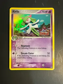 2007 Pokemon EX Power Keepers Kirlia 31 /108 Reverse Holo Foil Rare Stamped - Image 1