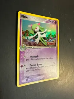 2007 Pokemon EX Power Keepers Kirlia 31 /108 Reverse Holo Foil Rare Stamped - Image 2