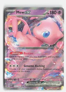 Mew ex [MEW - 151/165] Double Rare Holofoil NM SV: Scarlet & Violet 151 - Image 1