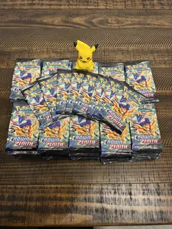 Pokemon TCG Sword & Shield Crown Zenith Booster Packs x 130 Sea & Sky NM 820650809170 - Image 2