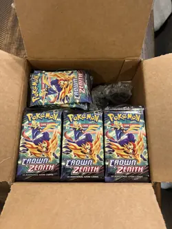 Pokemon TCG Sword & Shield Crown Zenith Booster Packs x 130 Sea & Sky NM 820650809170 - Image 5