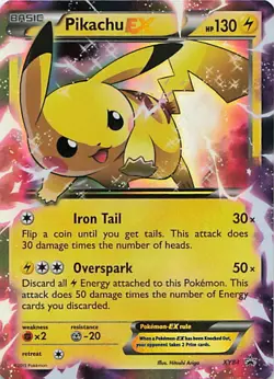 Pikachu EX PR Holofoil XY84 NM Promo - Image 1