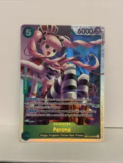 One Piece English - Perona - OP14-033 - SR - NM - Image 1