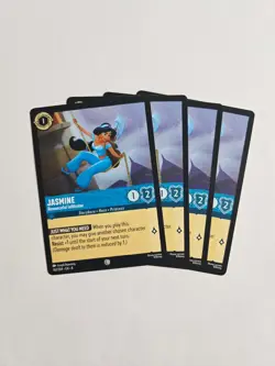 Jasmine Resourceful Infiltrator 162/204 Playset 4 cards - Reign of Jafar - Image 1