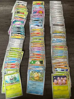 1000-ish Pokemon Cards - Common/Uncommon Bulk Lot - NEW CONDITION - NO Energies - Image 1