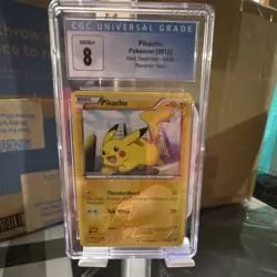 CGC 8 Pikachu 39/99 Next Destinies Reverse Holo 2012 Pokemon Card EN - Image 1
