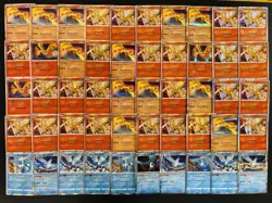 100 Moltres & Zapdos & Articuno R Arte Lot Set Pokemon Japanese Cards W177 - Image 3