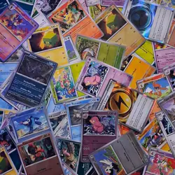Pokemon TCG Bulk Lot - 625 NM Modern Pokemon Cards - Common/Holo/reverse Holo - Image 1