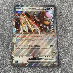 Bloodmoon Ursaluna EX SVP 177 Jumbo Card Oversized Black Star Promo Pokemon TCG - Image 1