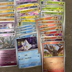 Pokemon Chaos Rising Bulk Lot - 80 Cards - Uncommon, Common, holo, Ex - Image 3