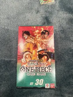 One Piece Card Game: Starter Deck EX ST-30 ENG Luffy & Ace SEALED - Image 1