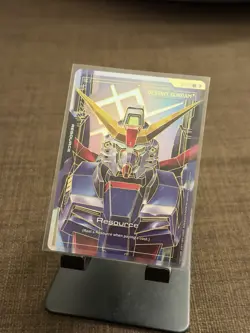 Bandai Gundam Card Game Resource Destiny Gundam R-038 C+ Holo English - Image 1