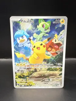 Pokemon Pikachu 027 Sv: Scarlet & Violet Promo Cards Holo - Image 2