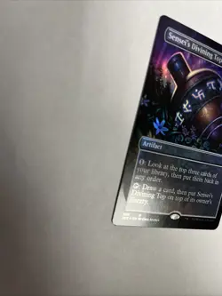 Sensei’s Divining Top Borderless Foil Card #398 MTG LP - Image 5