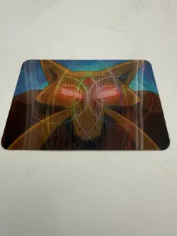 Pokemon Lenticular Alakazam Card - Viz Video Pioneer PIKA-0034D - 3D Promo LP - Image 1