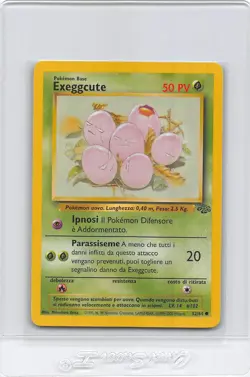 EXEGGCUTE 52/64 - ITALIAN - JUNGLE SET - Unlimited - VINTAGE POKEMON CARD - NM - Image 1