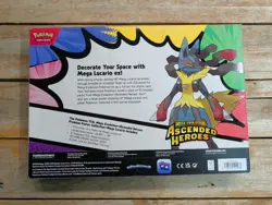 Mega Evolution Ascended Heroes Premium Poster Collection Mega Lucario Pokemon - Image 2