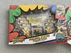 Pokemon Mega Evolution: Ascended Heroes - MEGA LUCARIO PREMIUM POSTER COLLECTION - Image 1