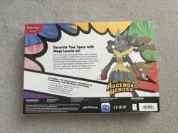 Pokemon Mega Evolution: Ascended Heroes - MEGA LUCARIO PREMIUM POSTER COLLECTION - Image 2