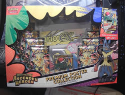 Pokemon TCG Mega Evolution Ascended Heroes Premium Poster Collection Lucario - Image 1