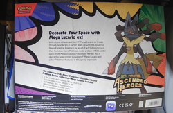 Pokemon TCG Mega Evolution Ascended Heroes Premium Poster Collection Lucario - Image 2