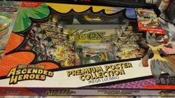 Pokemon Mega Evolution Ascended Heroes Premium Poster Collection Lucario - Image 1
