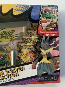 Pokemon Mega Evolution Ascended Heroes Premium Poster Collection Lucario - Image 4