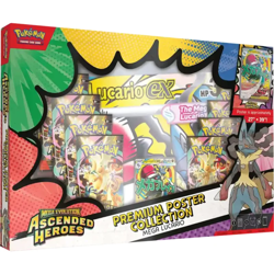 Pokemon Mega Evolution Ascended Heroes Premium Poster Collection Mega Lucario EN - Image 1